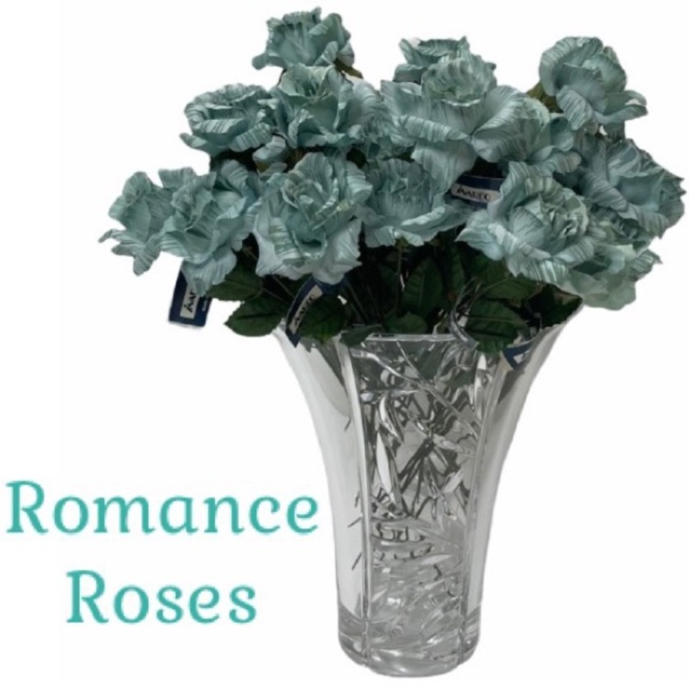 Silk Flowers Romance Roses Bundle High Quality Luxury Silk Floral Home Decor